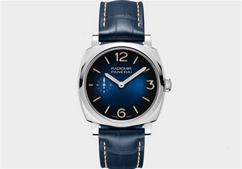 panerai radiomir replika mit blauen ziffern